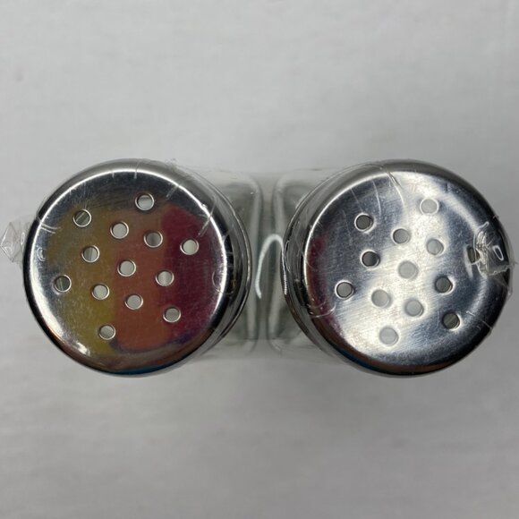 Anchor Hocking Glass Salt & Pepper Shakers Set - Picture 4 of 5